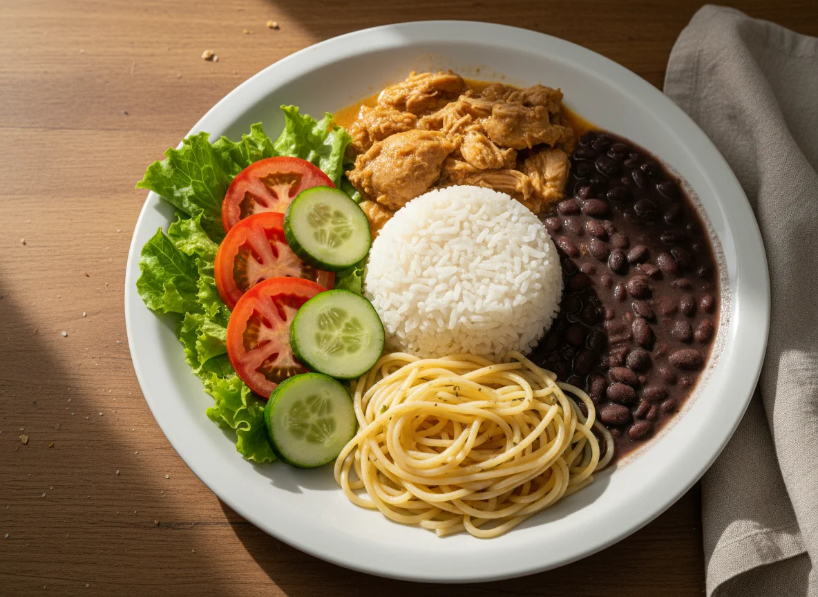 Prato Feito com Frango photo