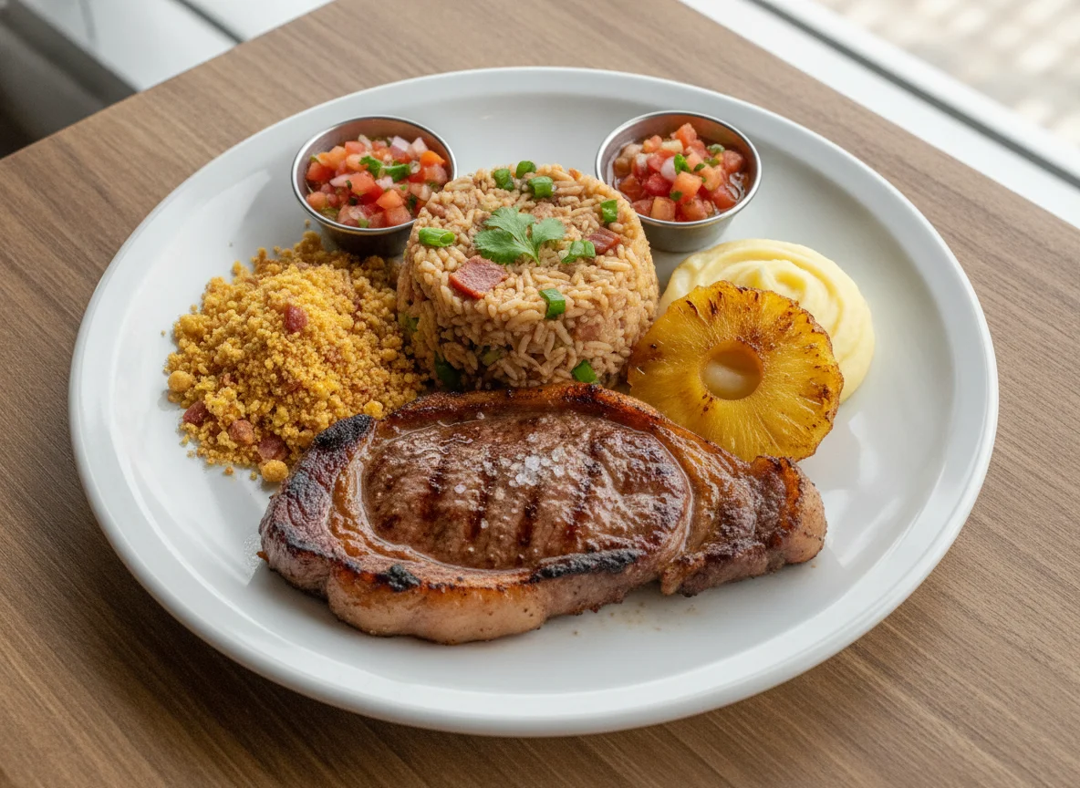 Prato Feito com Picanha, Baião de Dois e Acompanhamentos photo