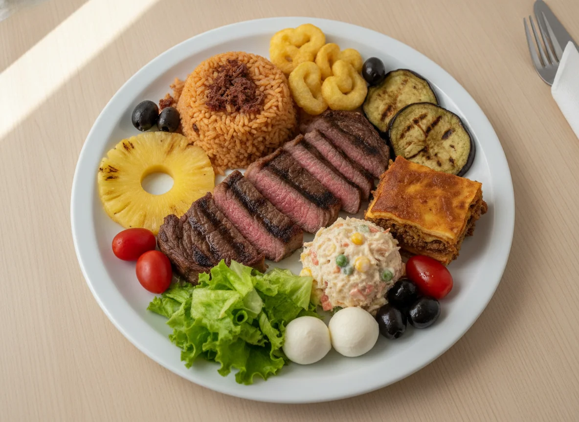 Prato Feito Variado com Picanha e Acompanhamentos photo