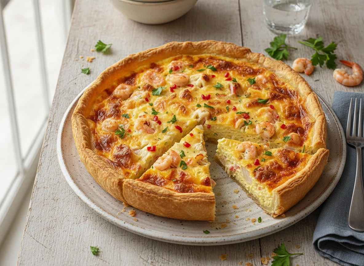 Quiche de Delícias do Mar photo