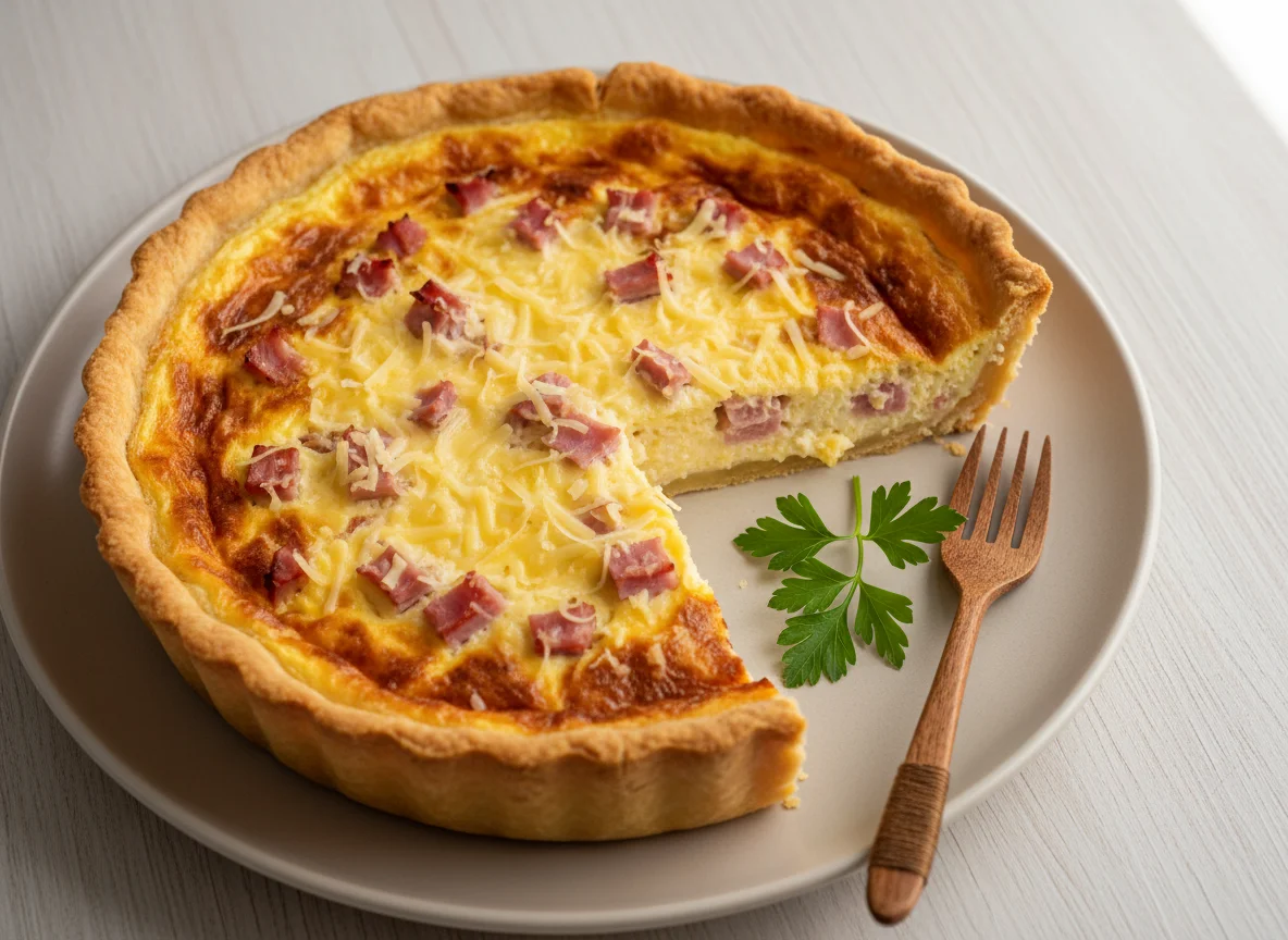 Quiche de Presunto e Queijo photo