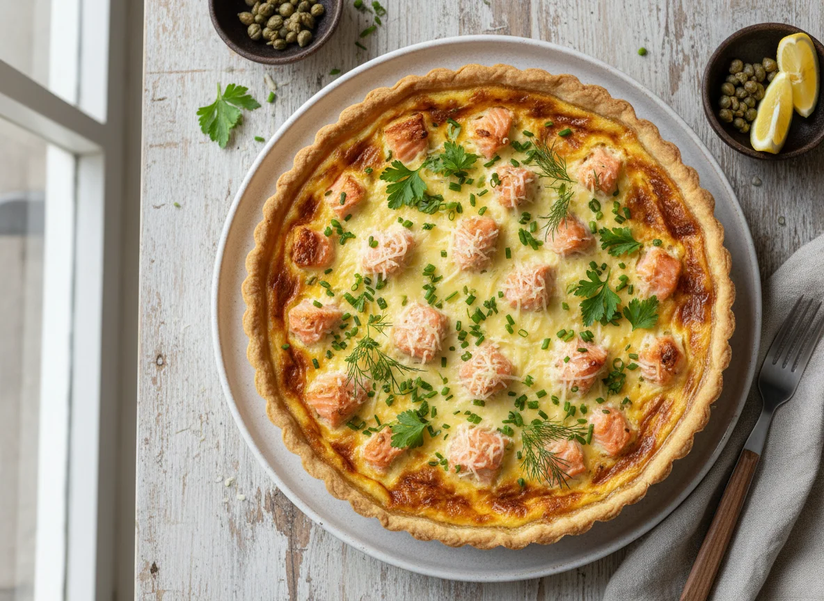 Quiche de Salmão photo