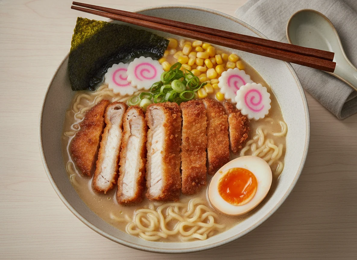Ramen com Tonkatsu photo