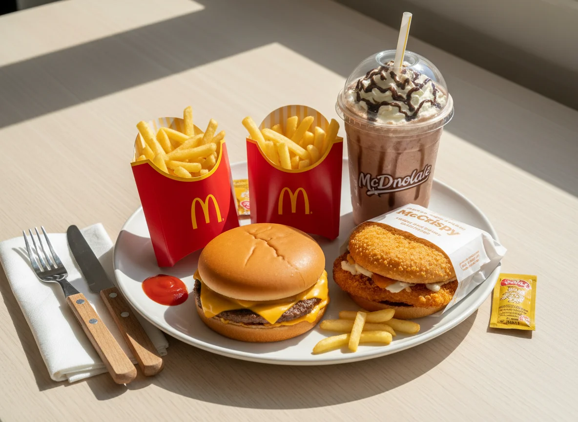 Refeição McDonald's photo