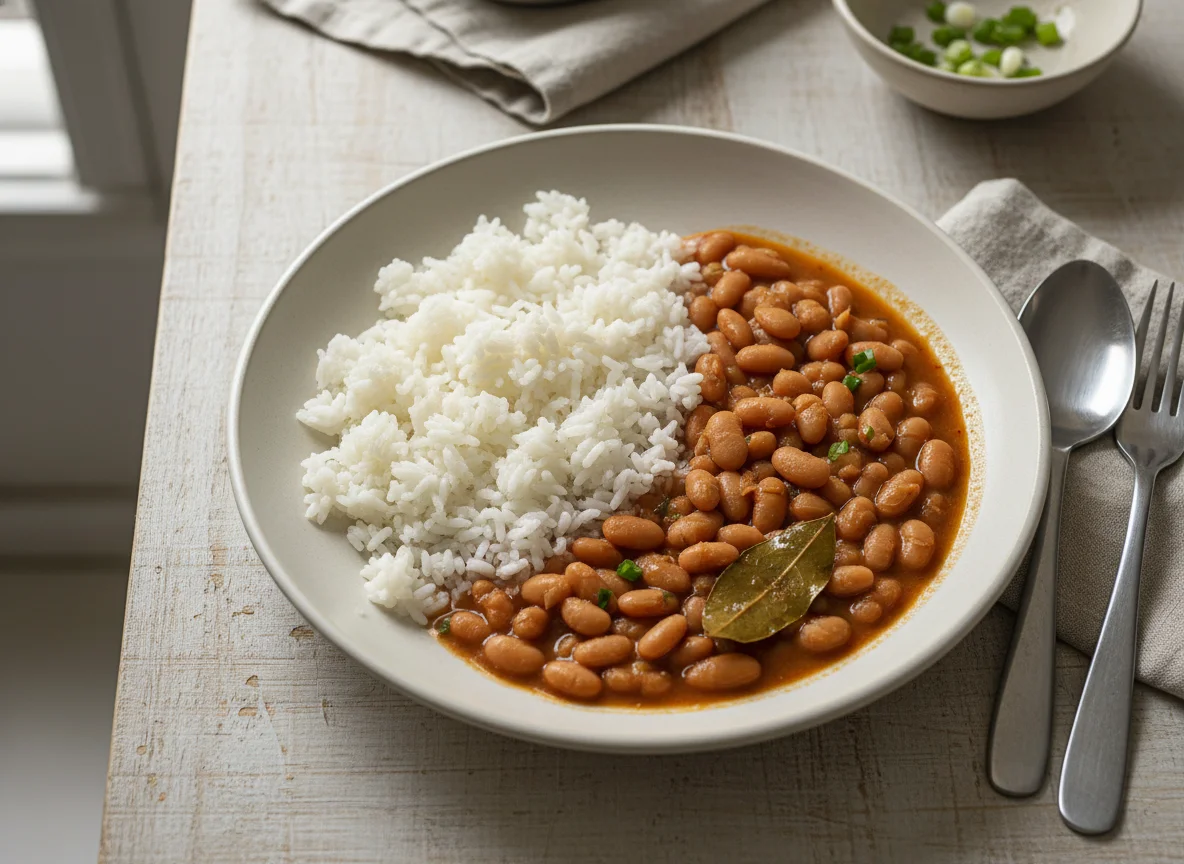 Restos de Arroz e Feijão photo