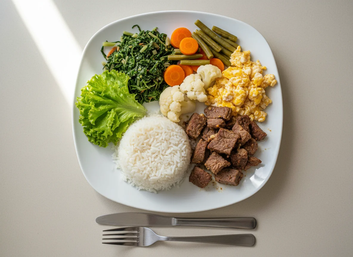 Restos de Refeição Variada photo