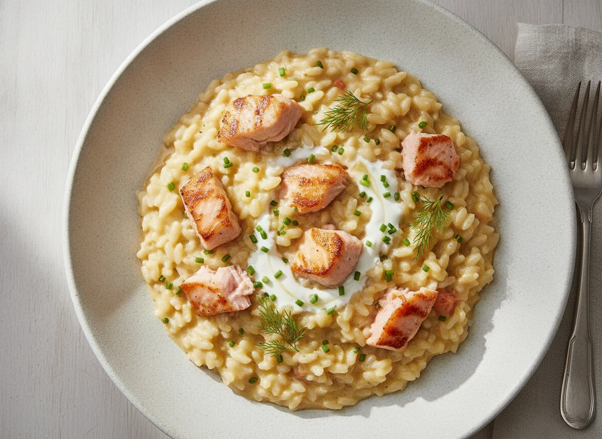 Risoto de Salmão photo