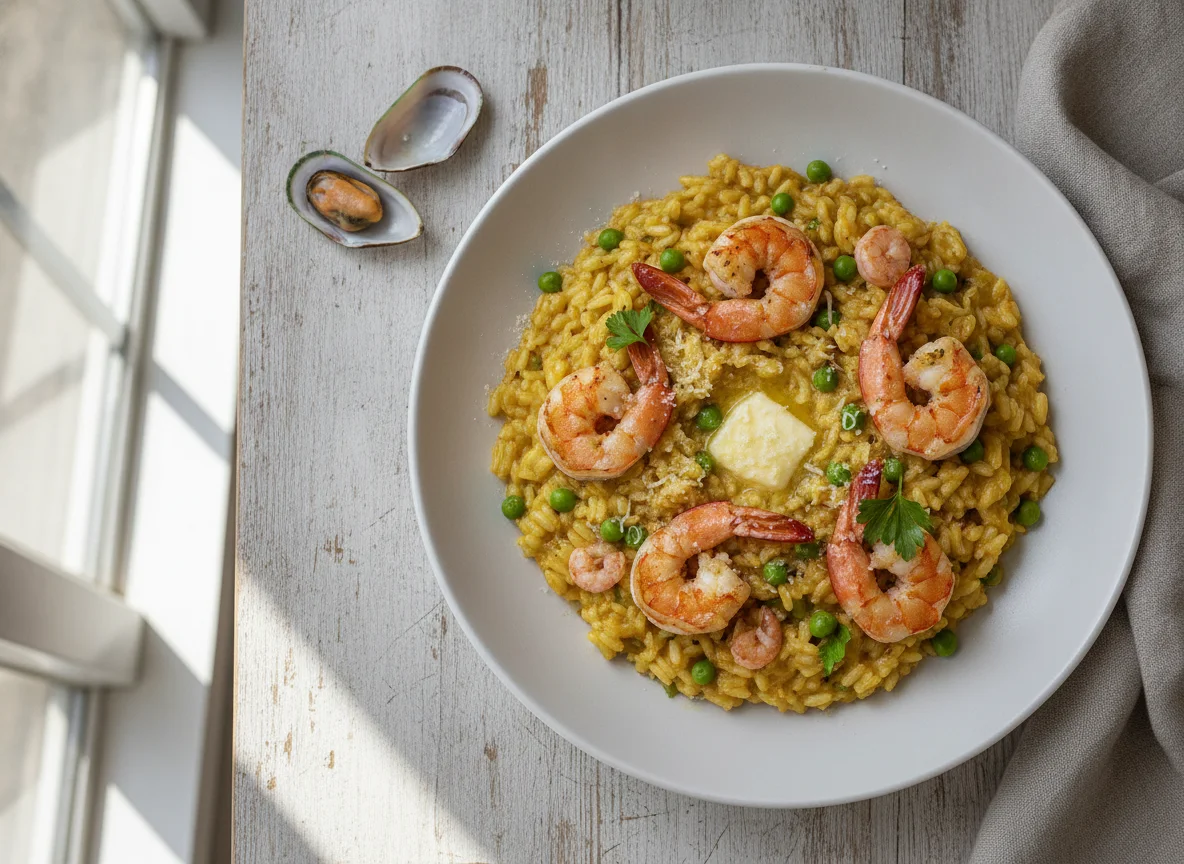 Risoto di mare photo