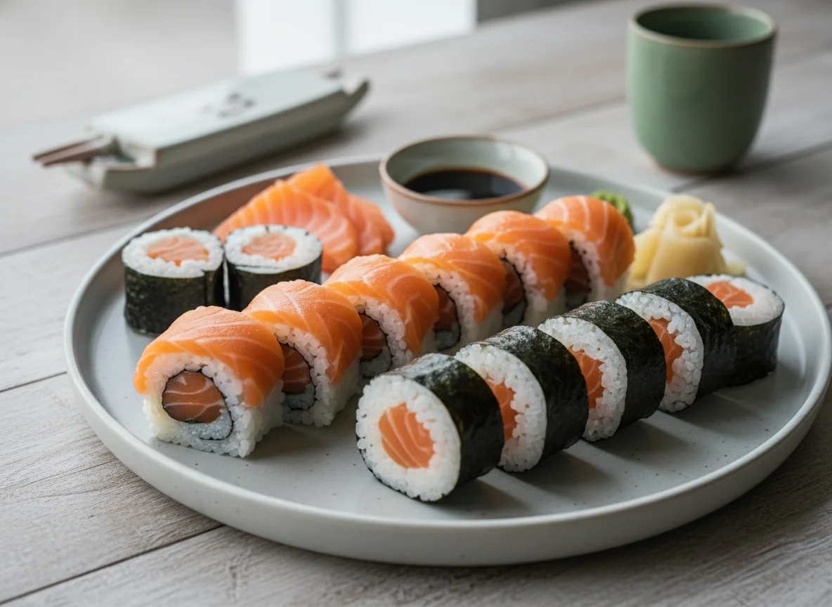 Sake Maki (Sushi de Salmão) photo