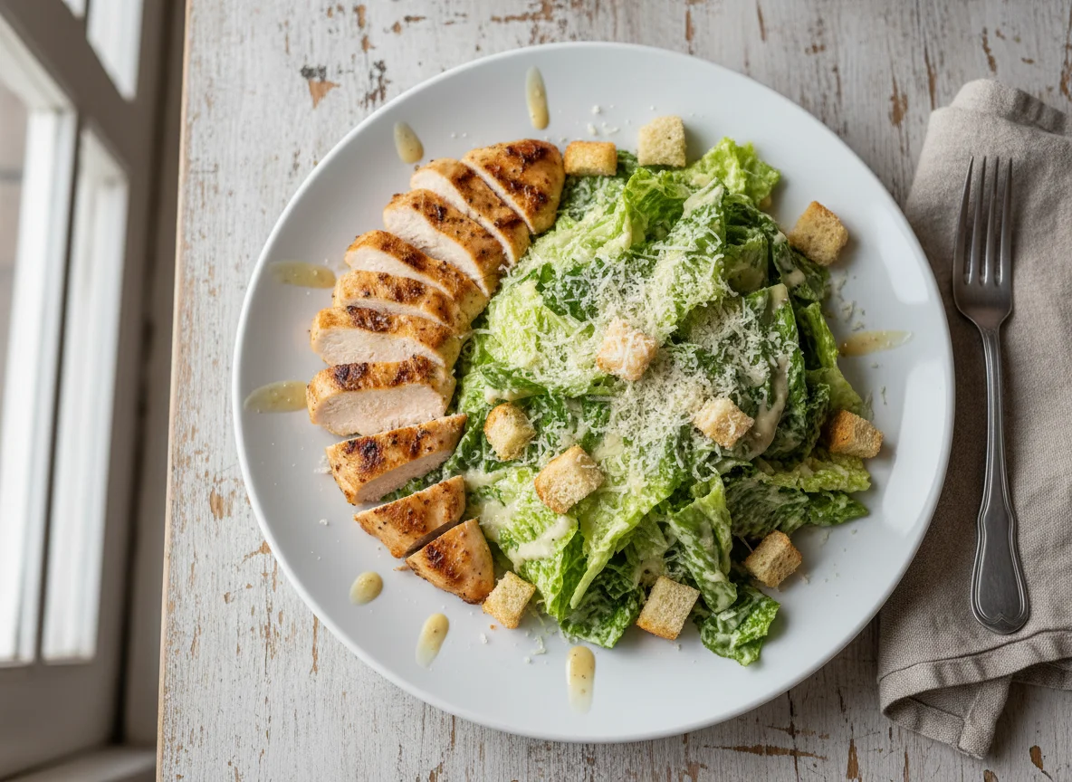 Salada Caesar com Frango Grelhado photo