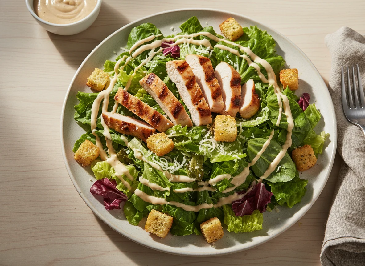 Salada César com Frango photo