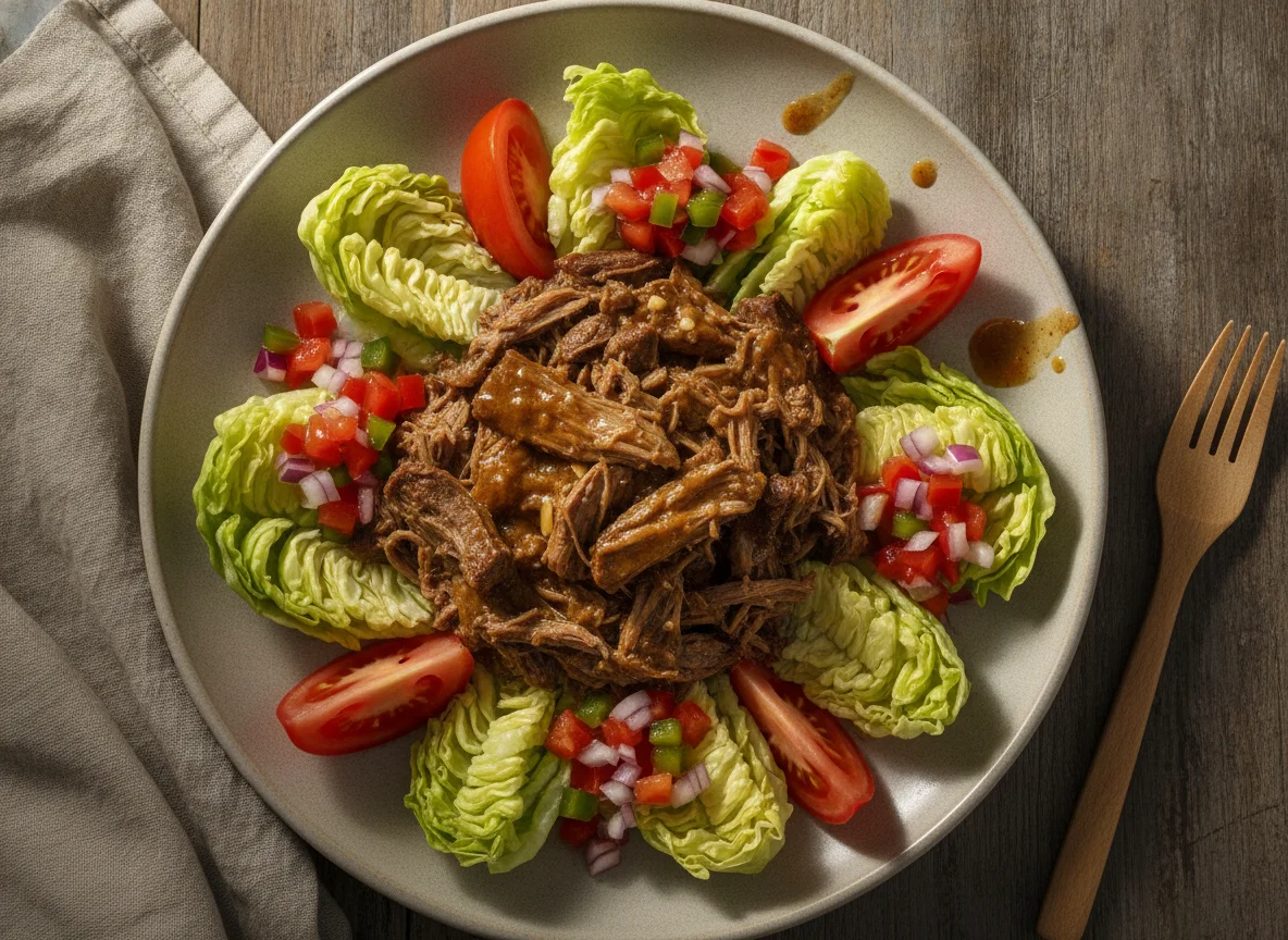 Salada com Carne Cozida photo