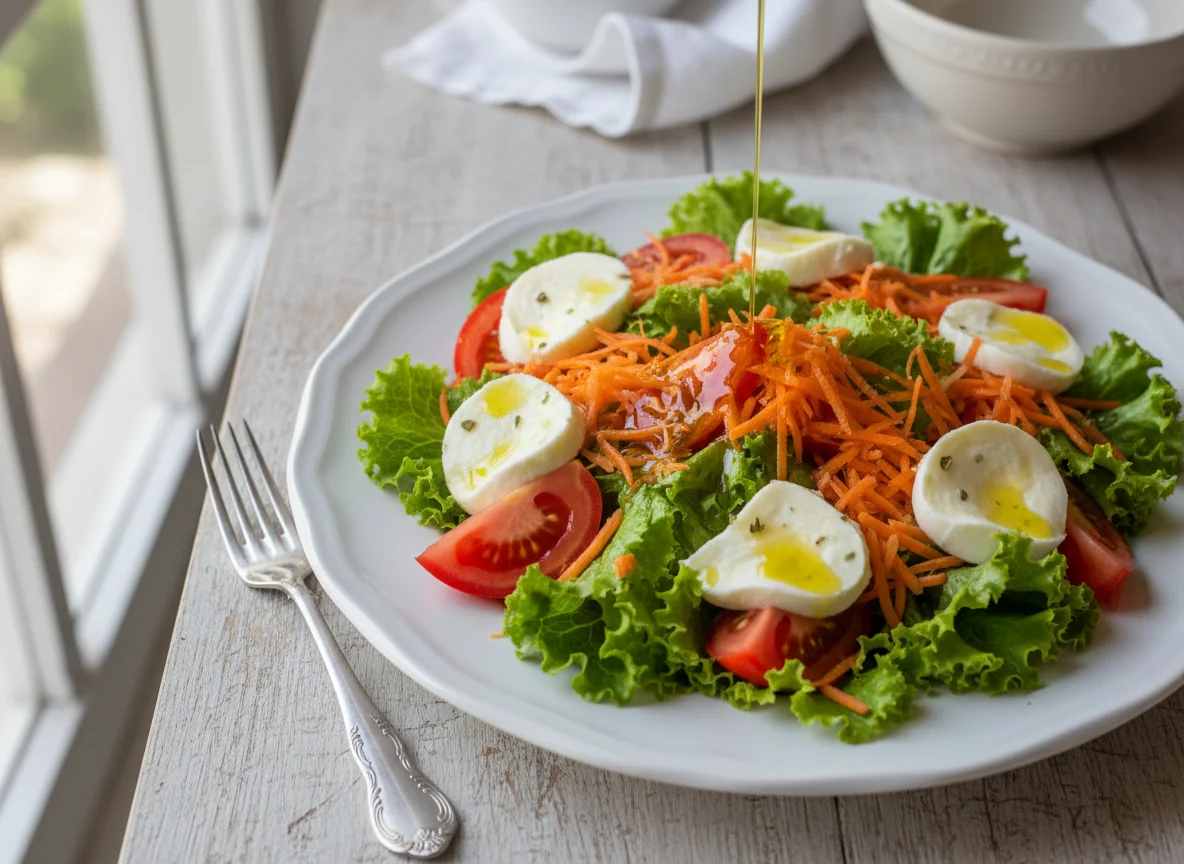 Salada com Muçarela photo