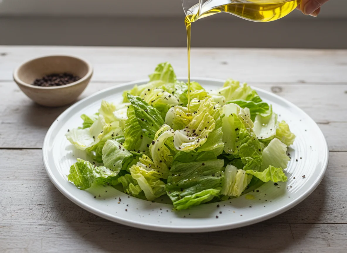 Salada de Alface com Azeite photo
