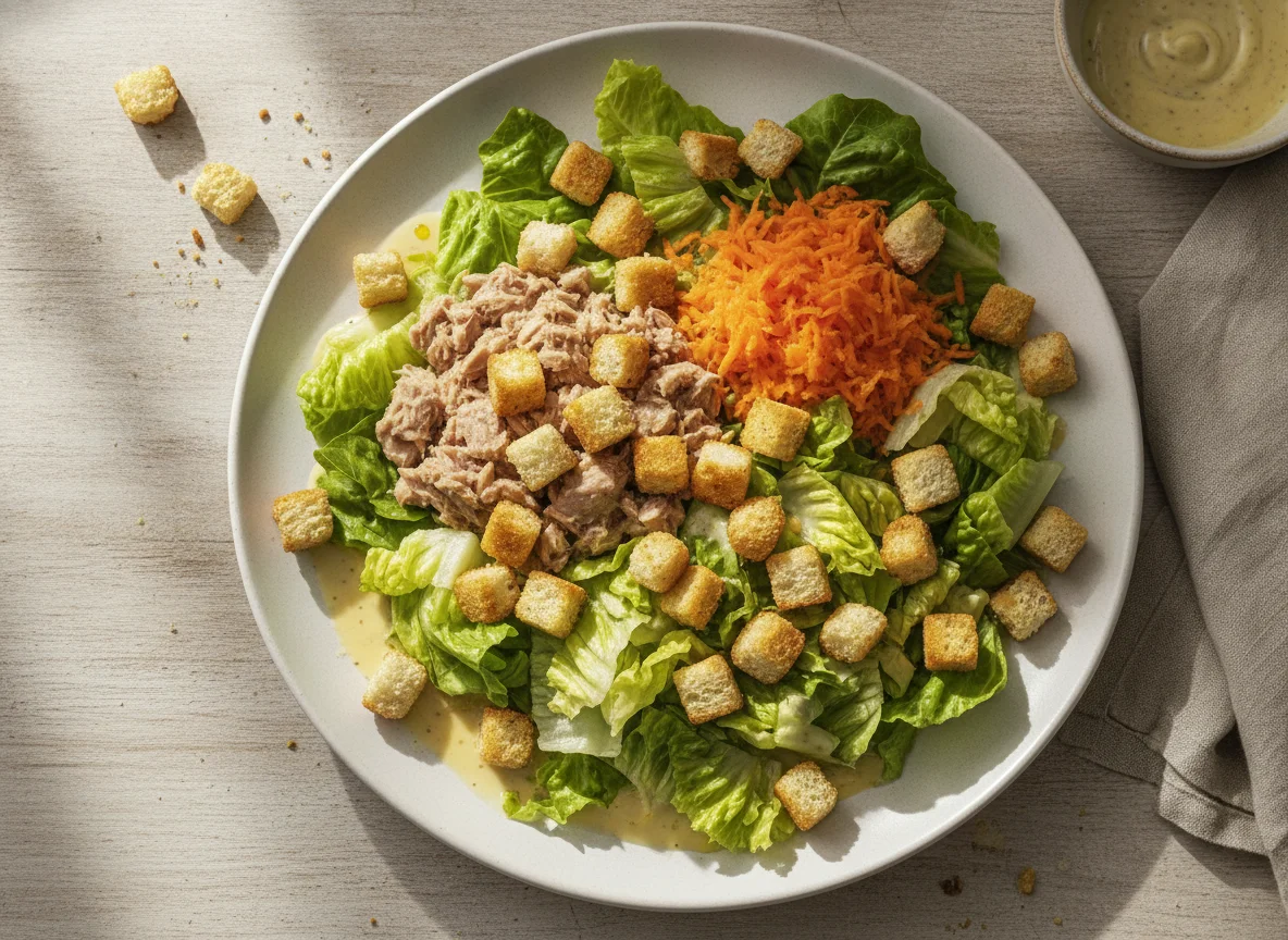 Salada de Atum com Croutons photo