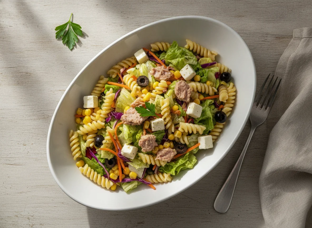 Salada de Atum e Massa McDonald's photo