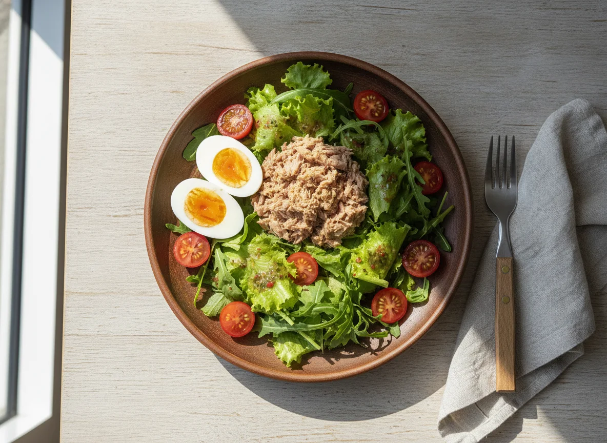 Salada de Atum e Ovo photo