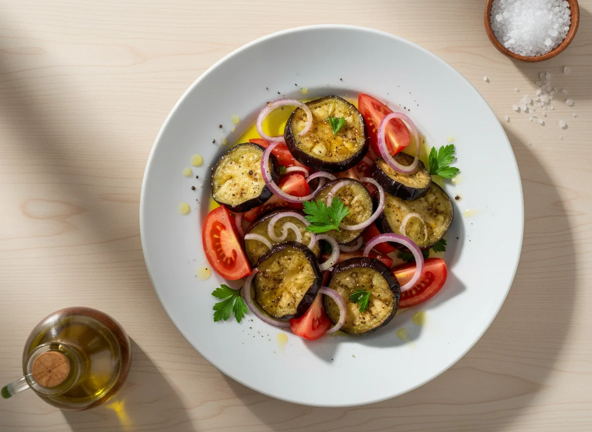 Salada de Beringela e Tomate photo