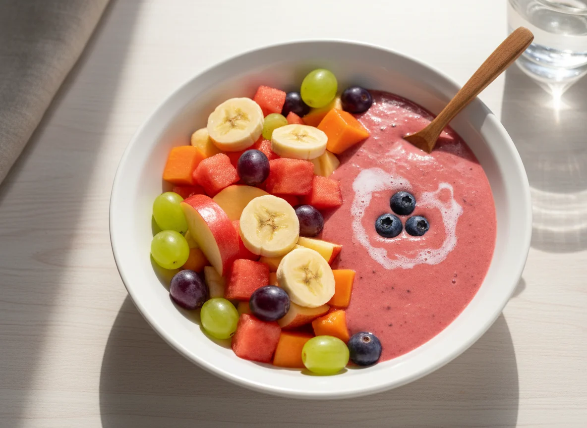 Salada de Frutas e Vitamina photo