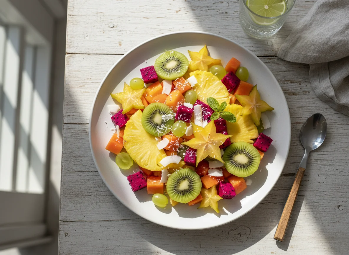 Salada de Frutas Tropicais photo