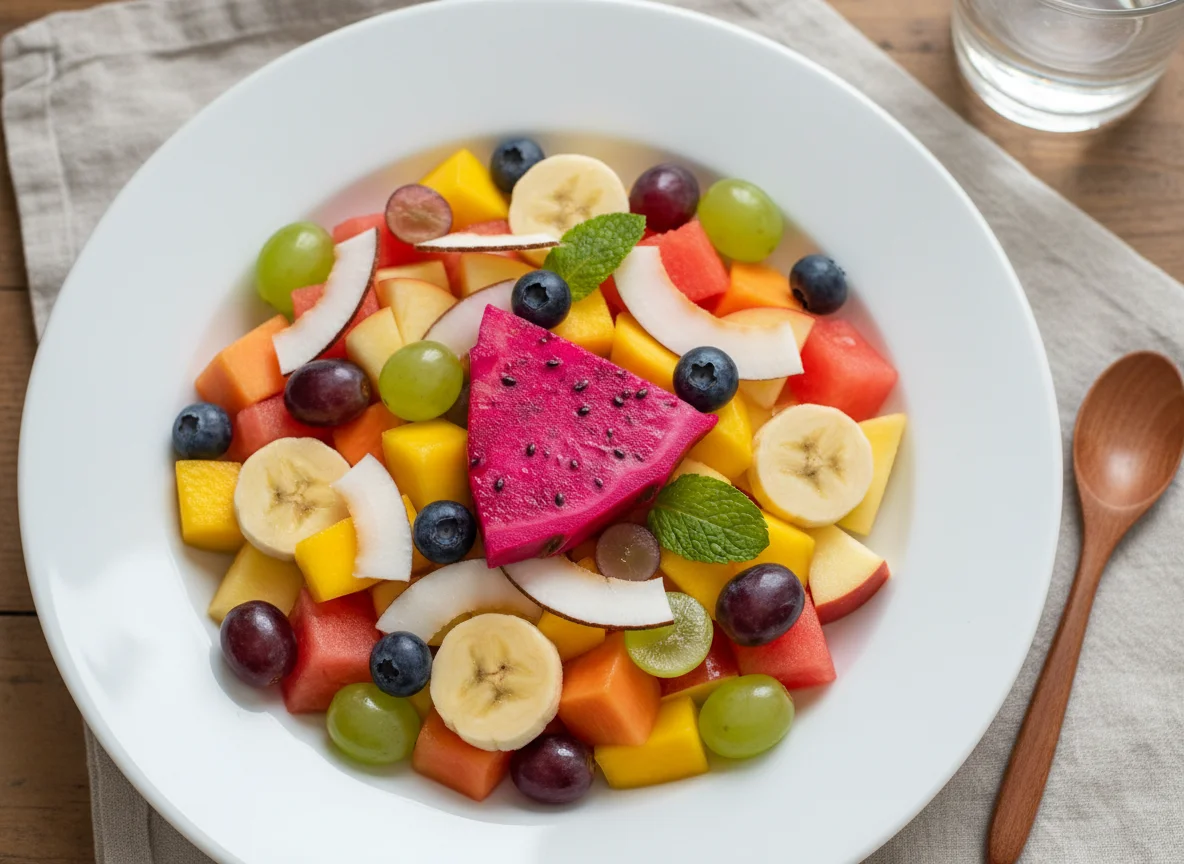 Salada de Frutas Tropical photo