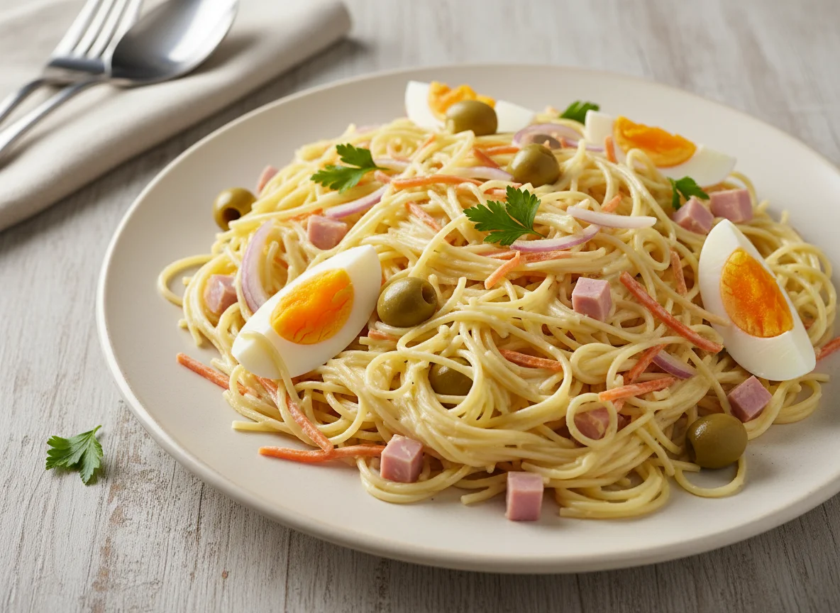 Salada de Macarrão com Maionese photo