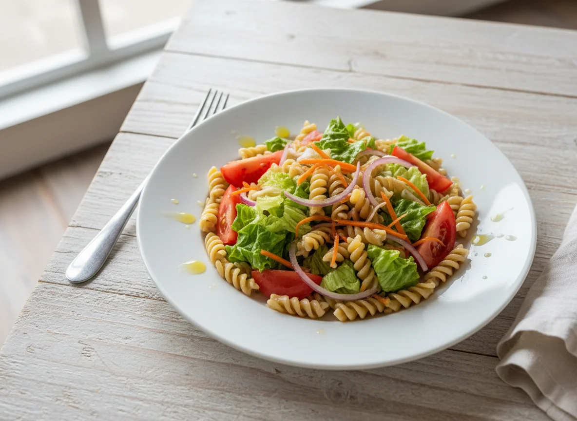 Salada de Macarrão Integral photo
