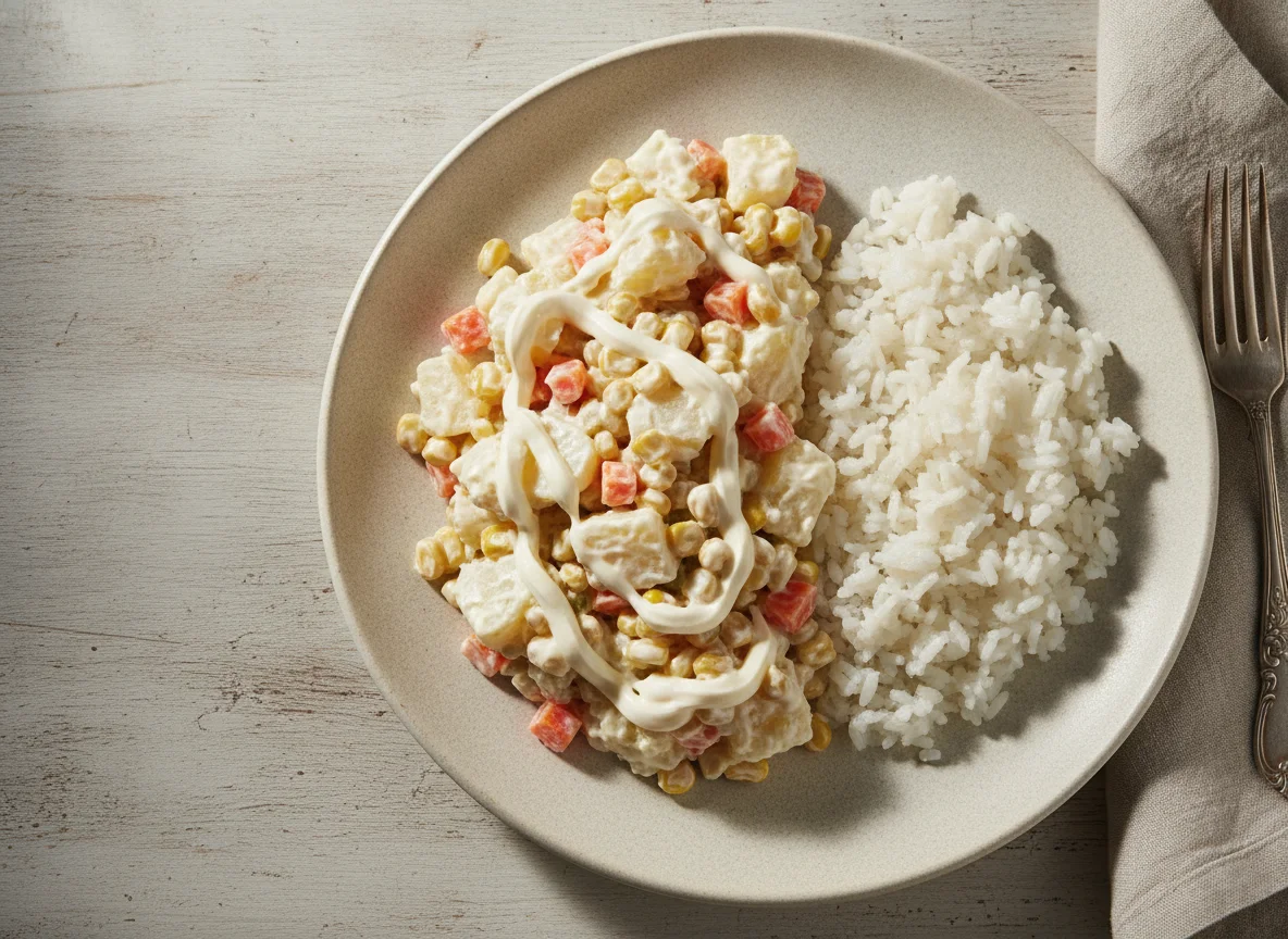 Salada de Maionese com Legumes photo