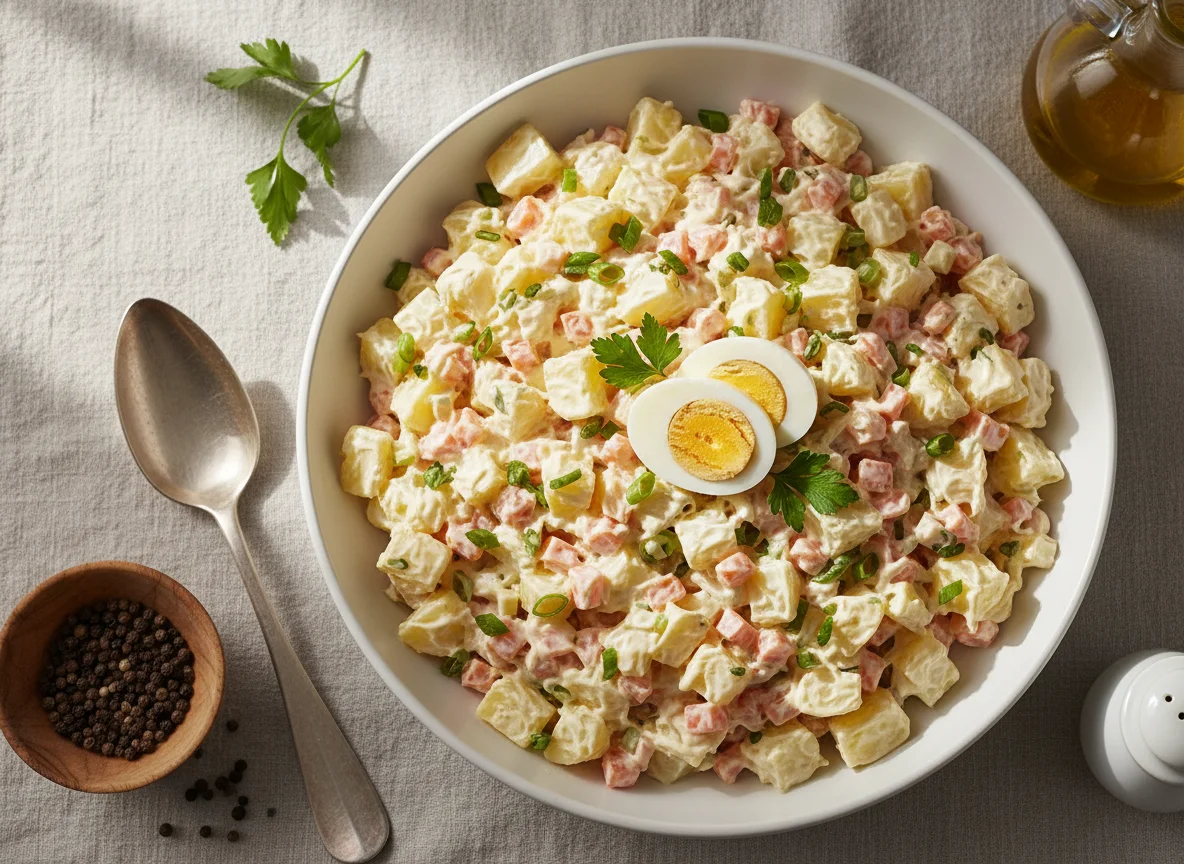 Salada de maionese photo