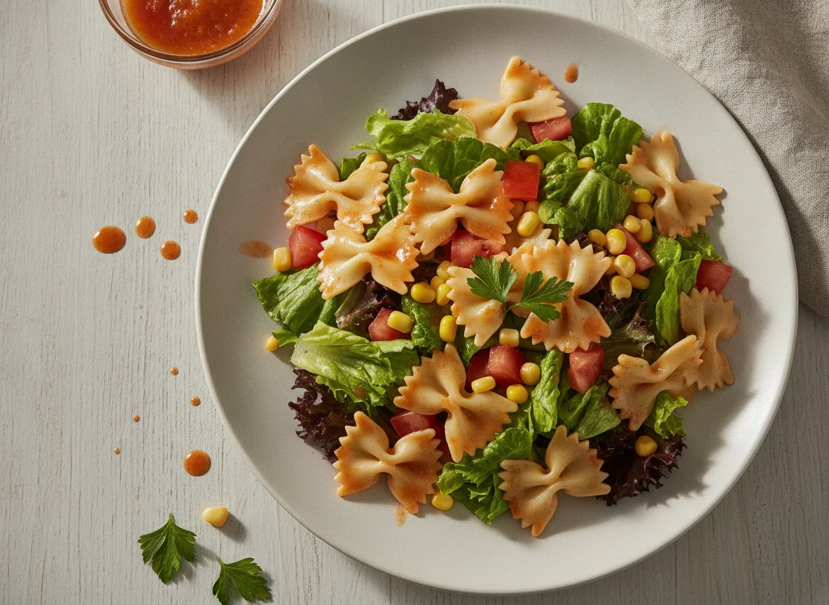 Salada de Massa com Vegetais photo