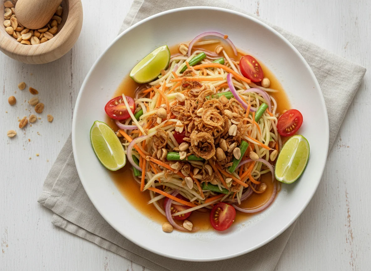 Salada de Papaia Verde (Som Tum) photo