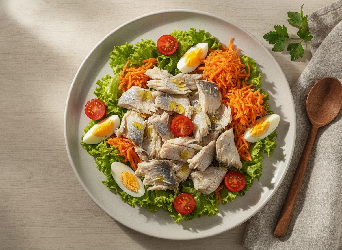 Salada de Pescada Cozida photo