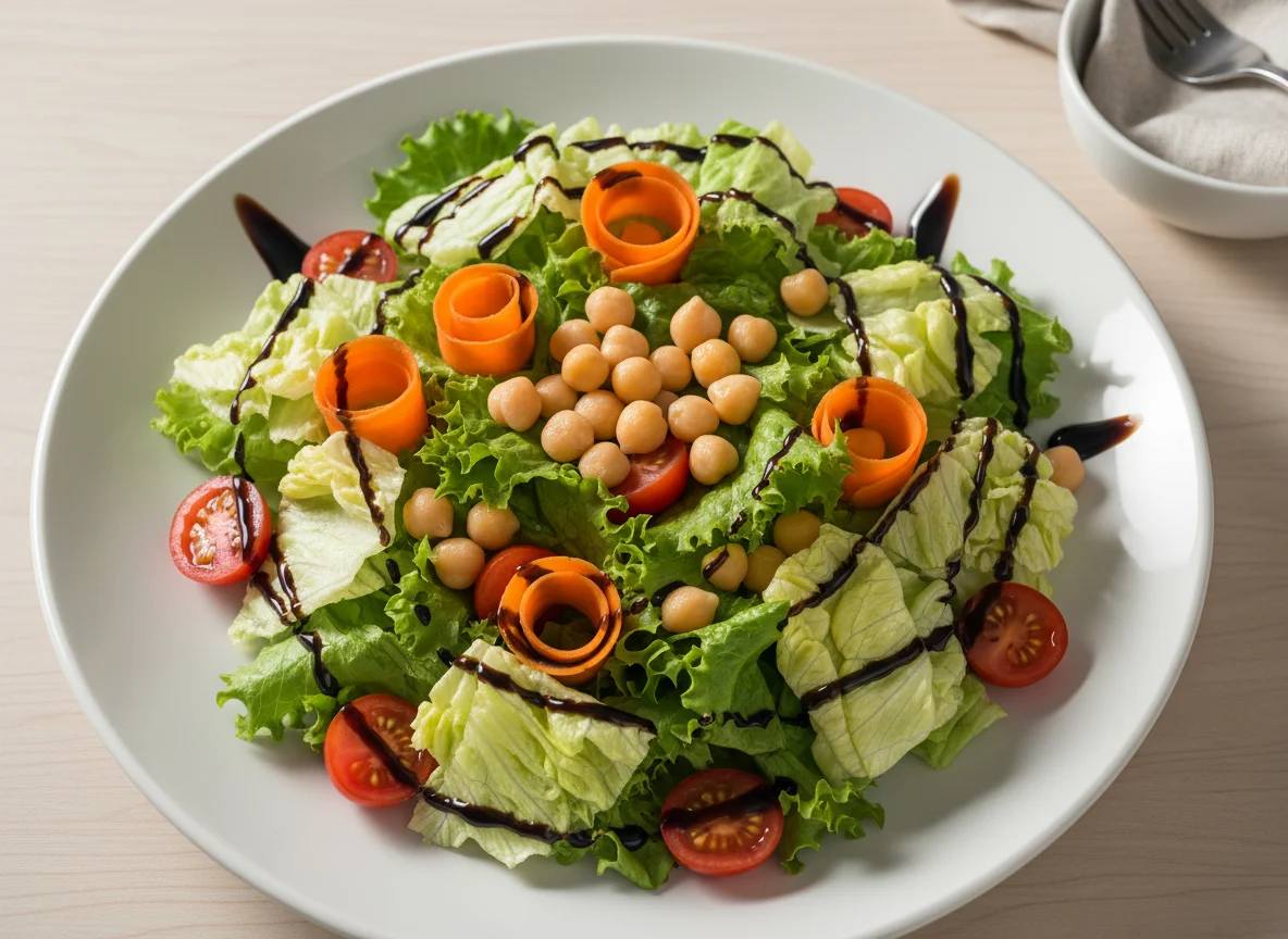 Salada Mista com Redução de Balsâmico photo