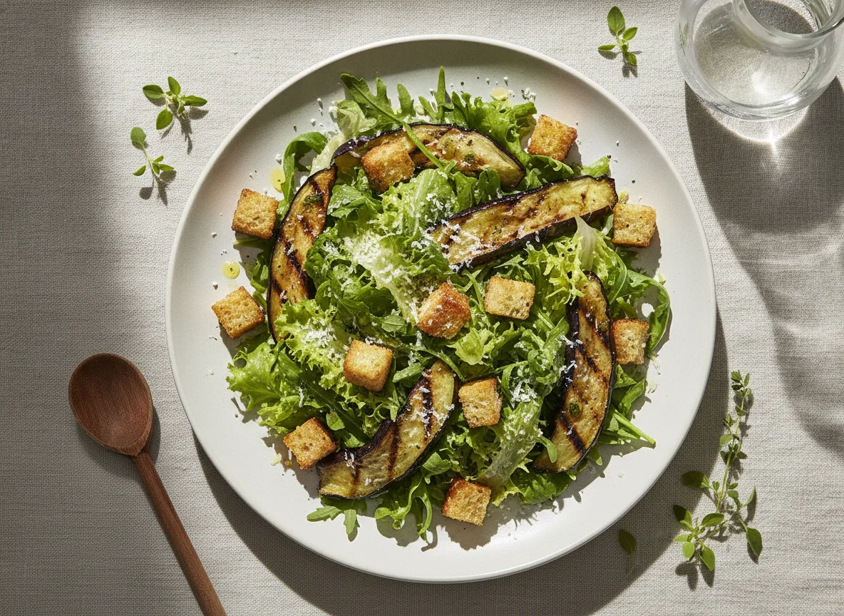 Salada Mista com Rúcula e Alface photo