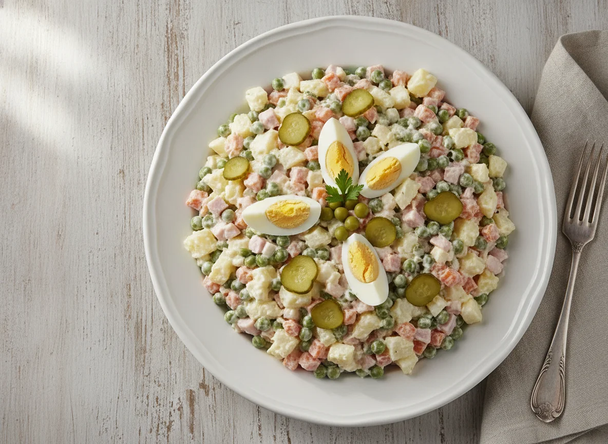 Salada Russa com Fiambre photo