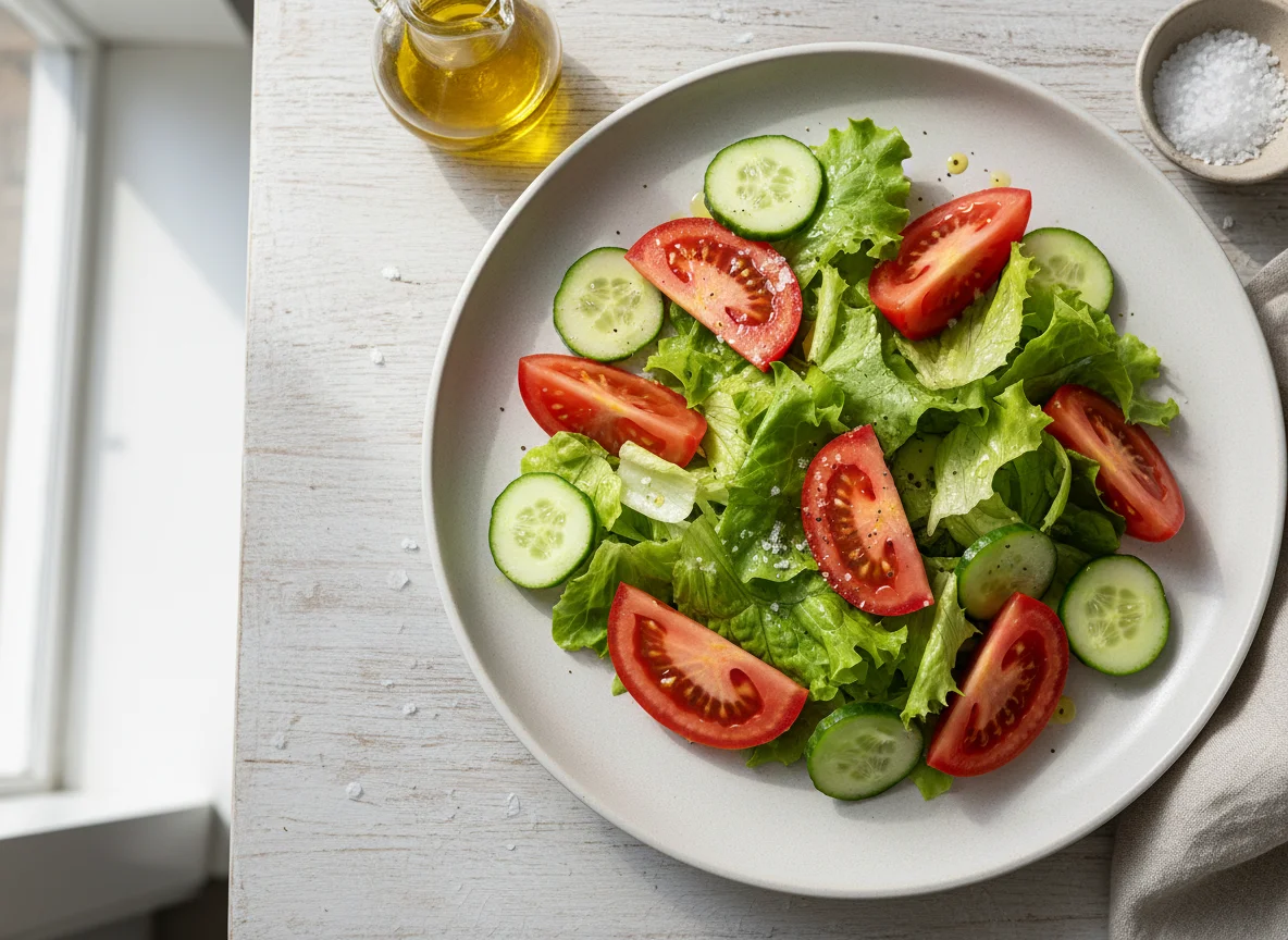 Salada simples photo