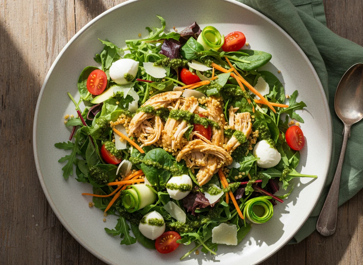 Saladex de Peito de Frango e Pesto photo