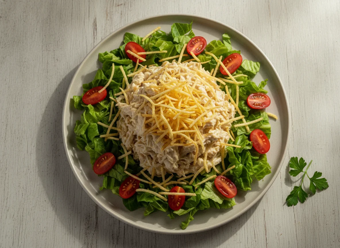 Salpicão de Frango com Salada photo