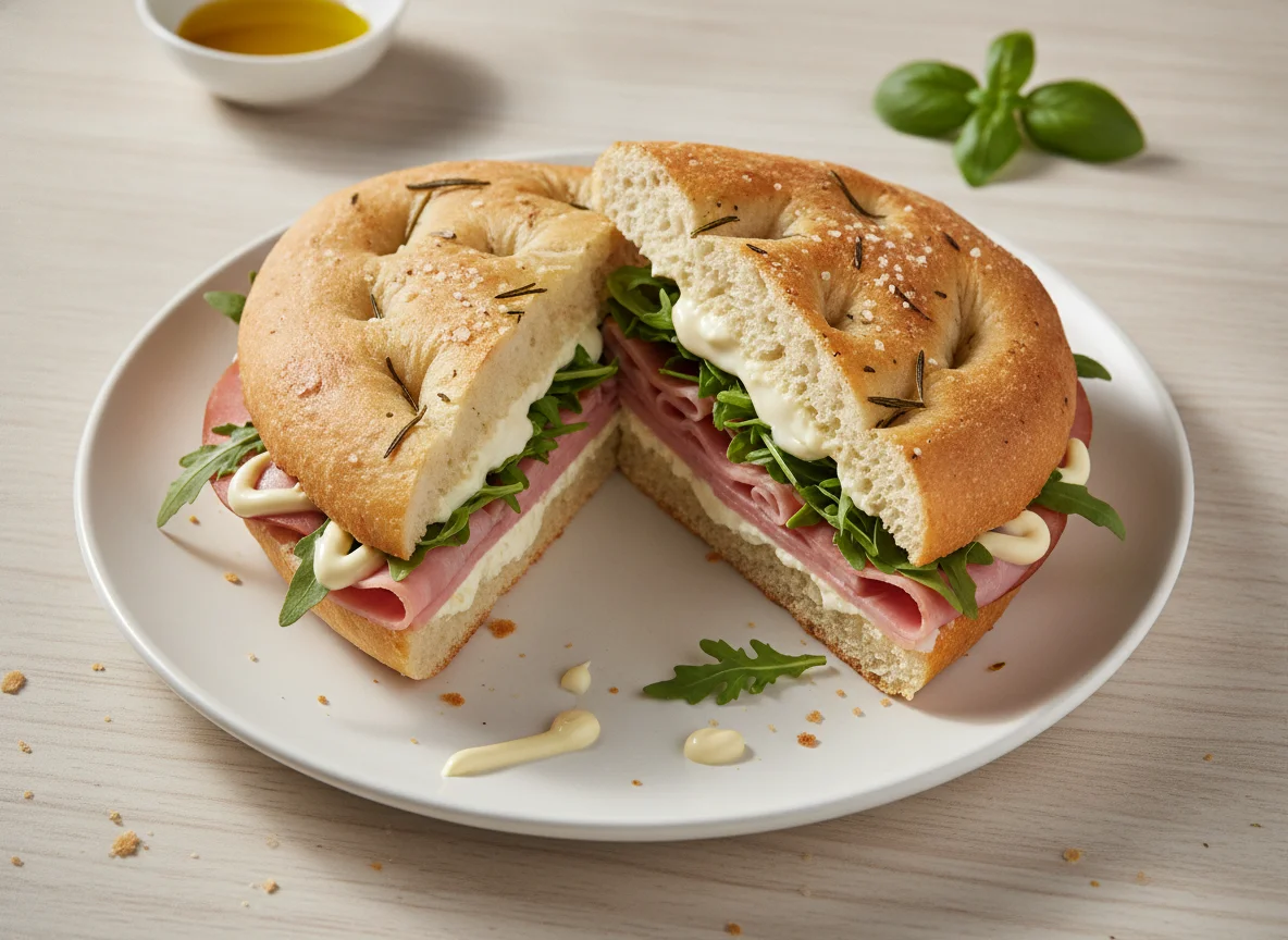 Sanduíche de Focaccia photo