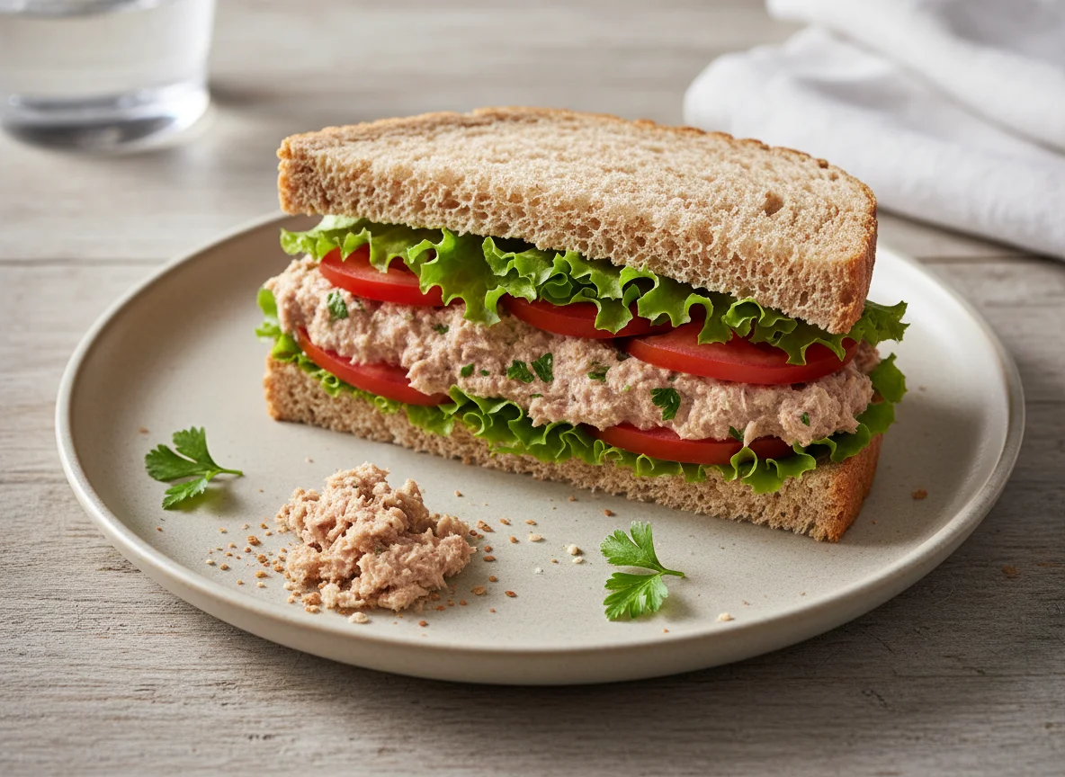 Sanduíche de Patê de Atum photo