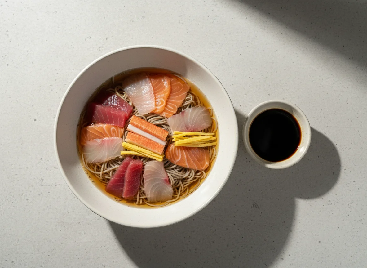 Sashimi e Soba photo