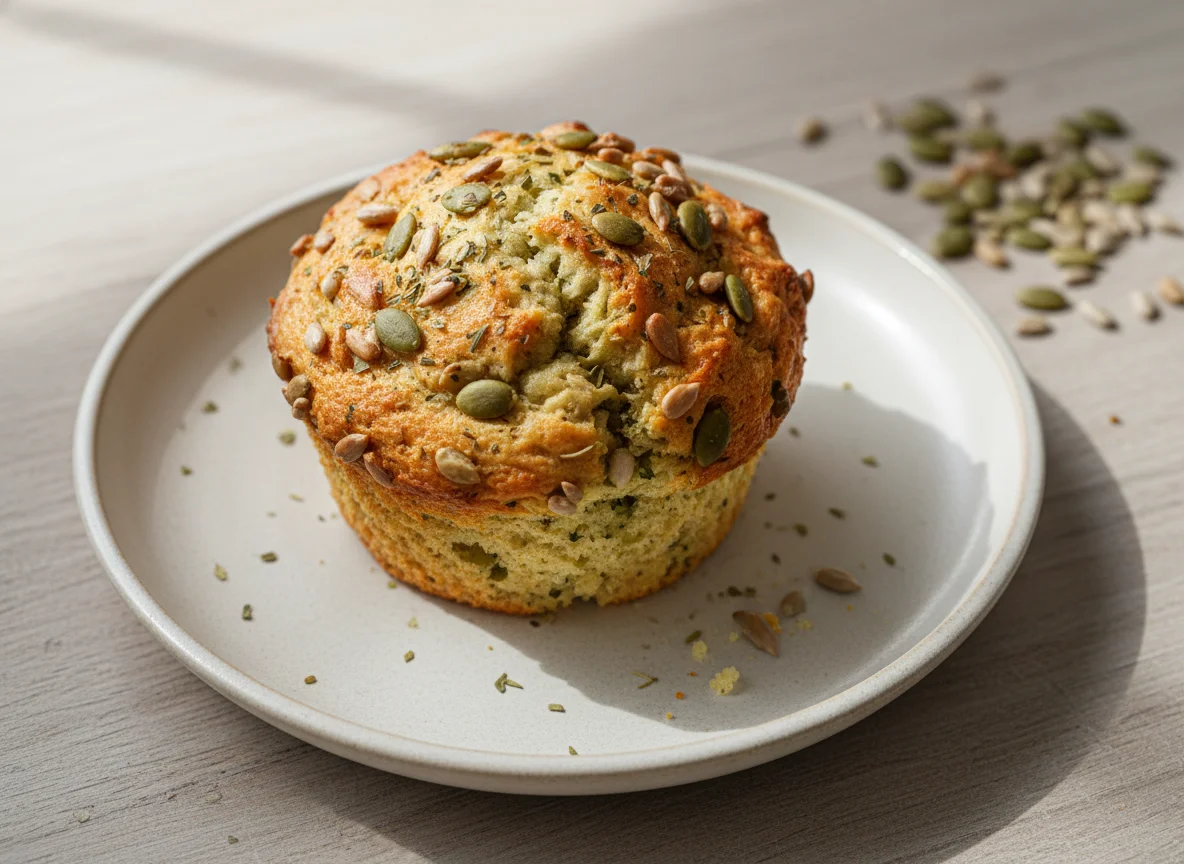 Savory Muffin with Seeds photo