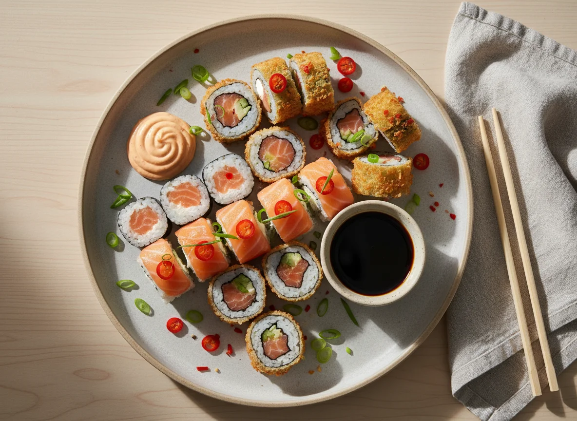 Seleção de Sushi photo