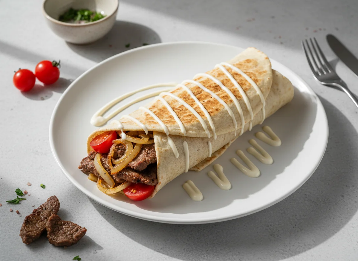 Shawarma de carne photo