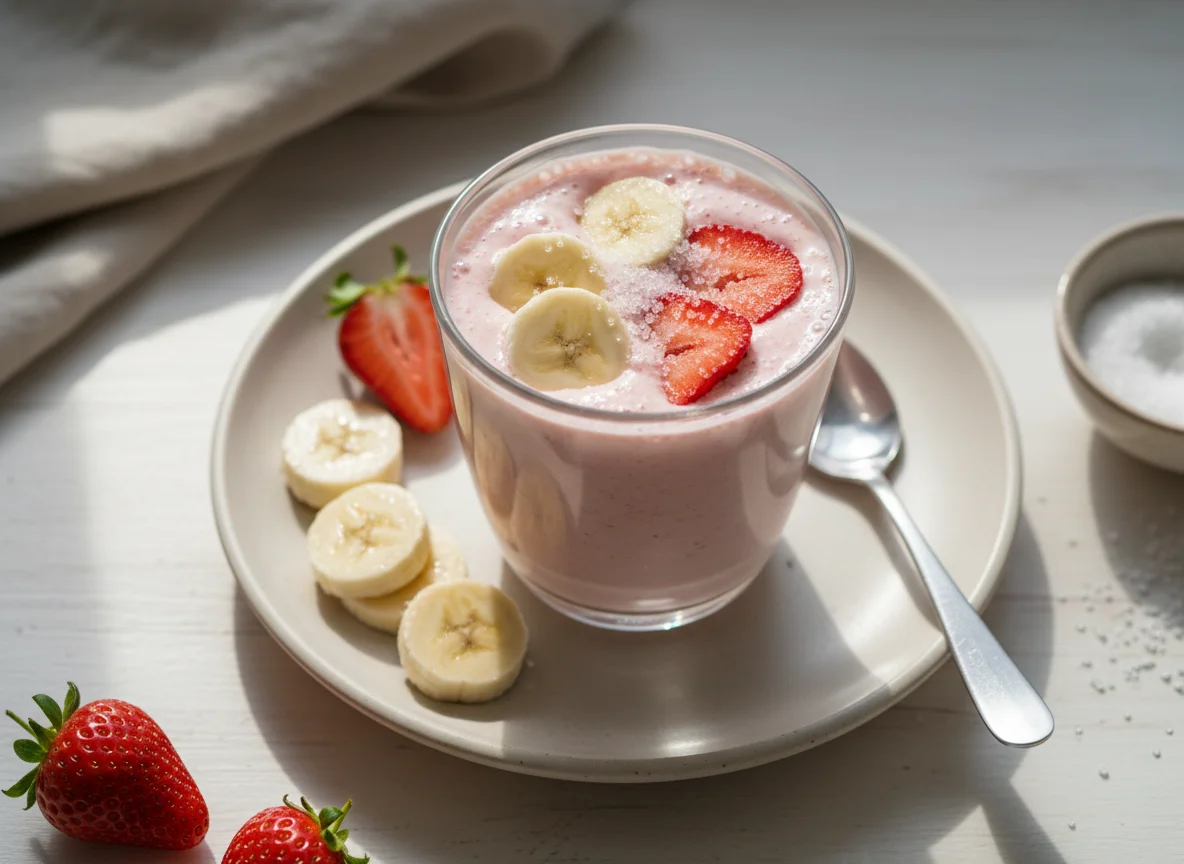 Smoothie de Morango e Banana photo