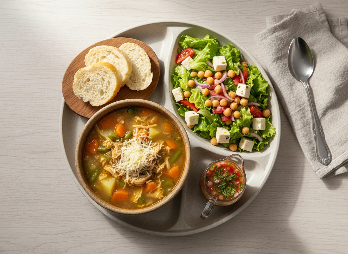 Sopa e Salada photo
