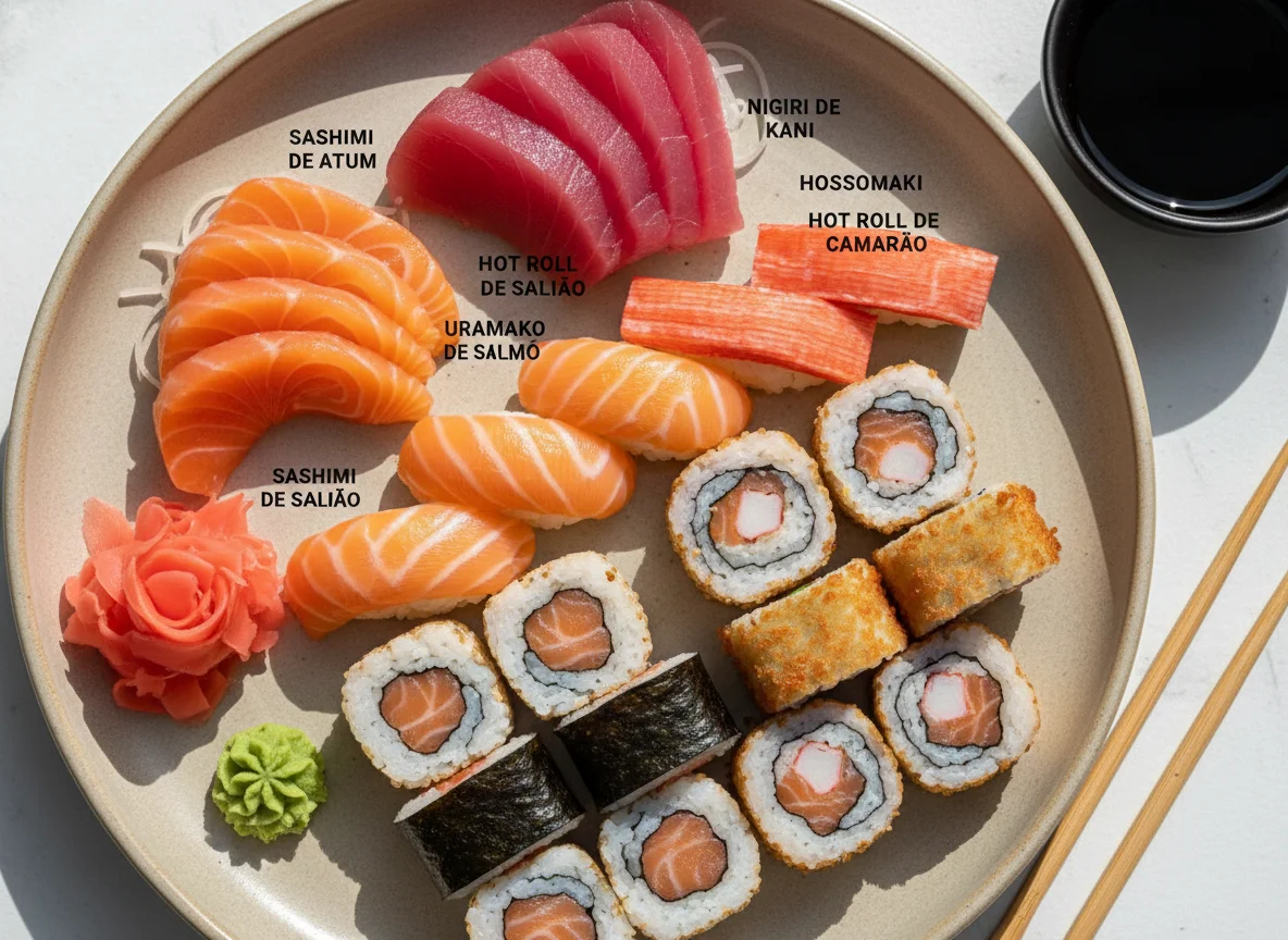 Sushi e Sashimi Variados photo