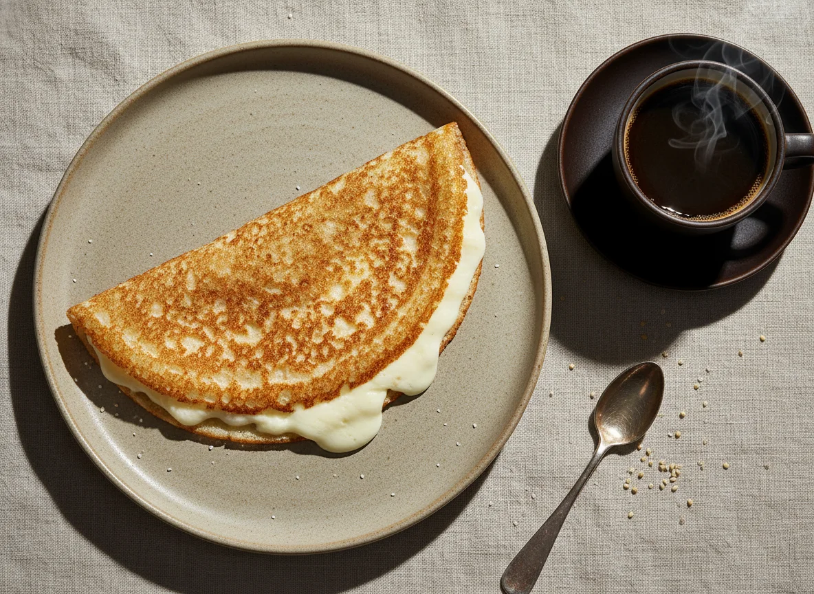 Tapioca com café photo
