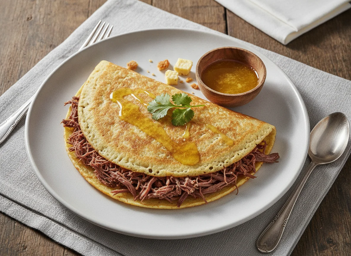 Tapioca com Carne de Sol photo