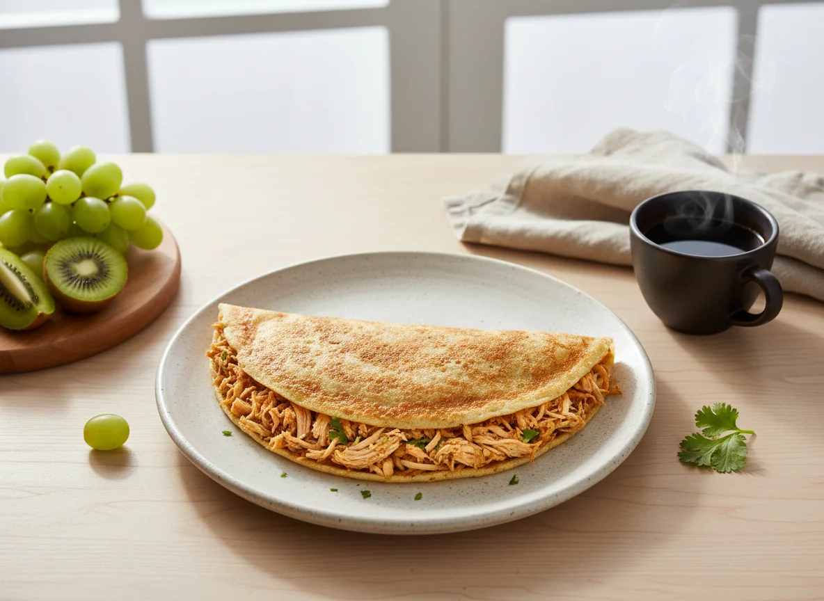 Tapioca com frango photo